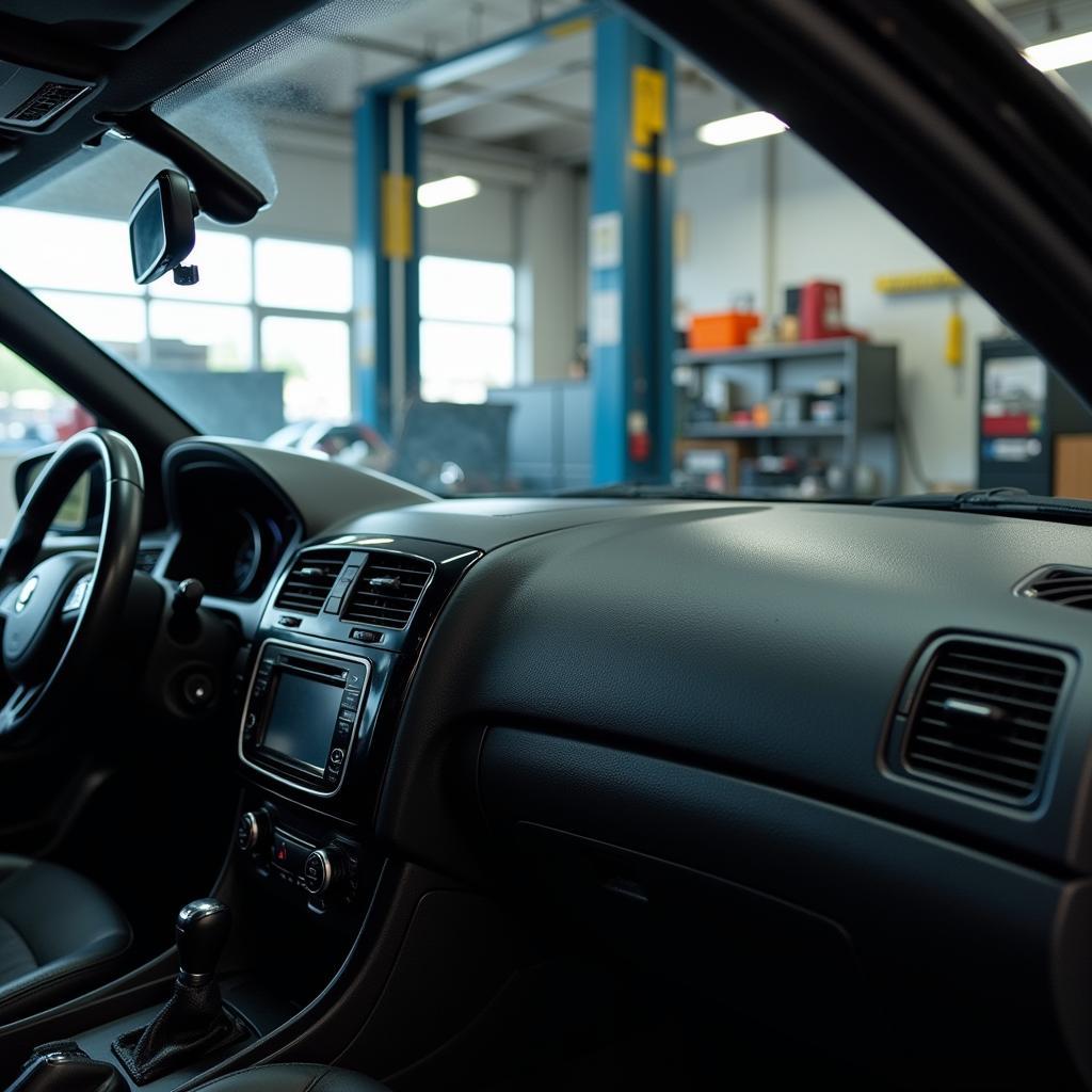 Car AC repair shop