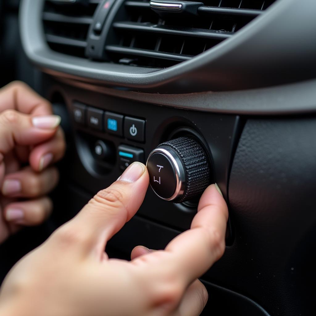 Car AC Switch Inspection