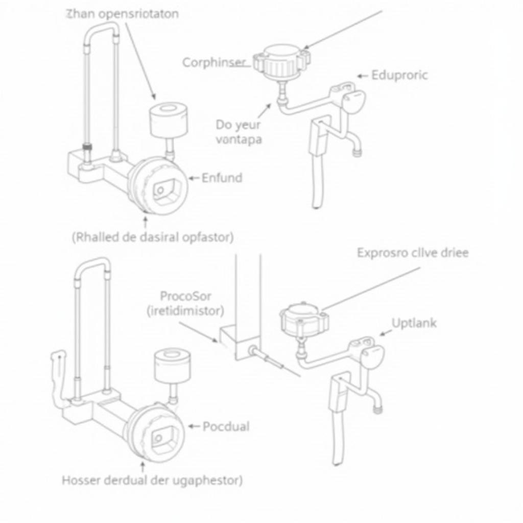 Car AC System Components Diagram