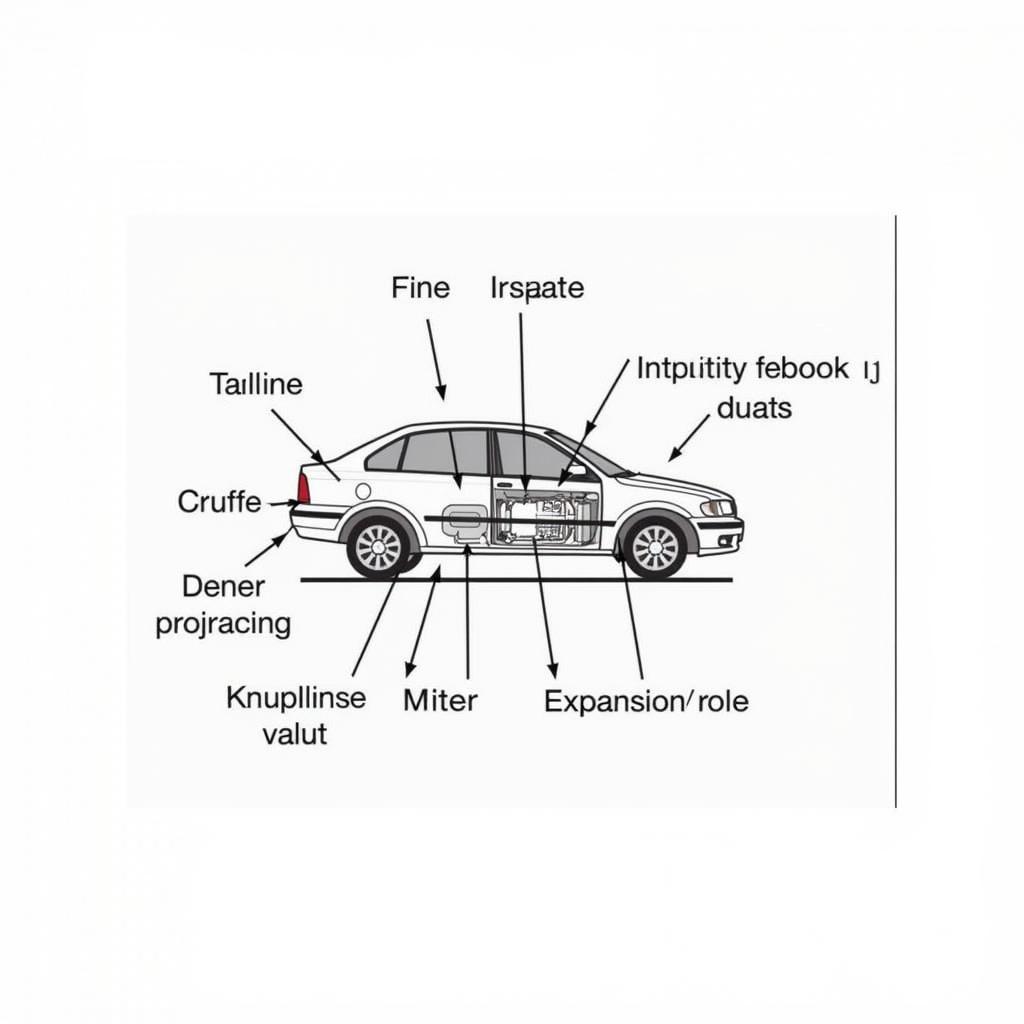 Car AC System Diagram