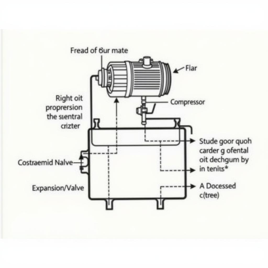 Diagram of a Car's Air Conditioning System