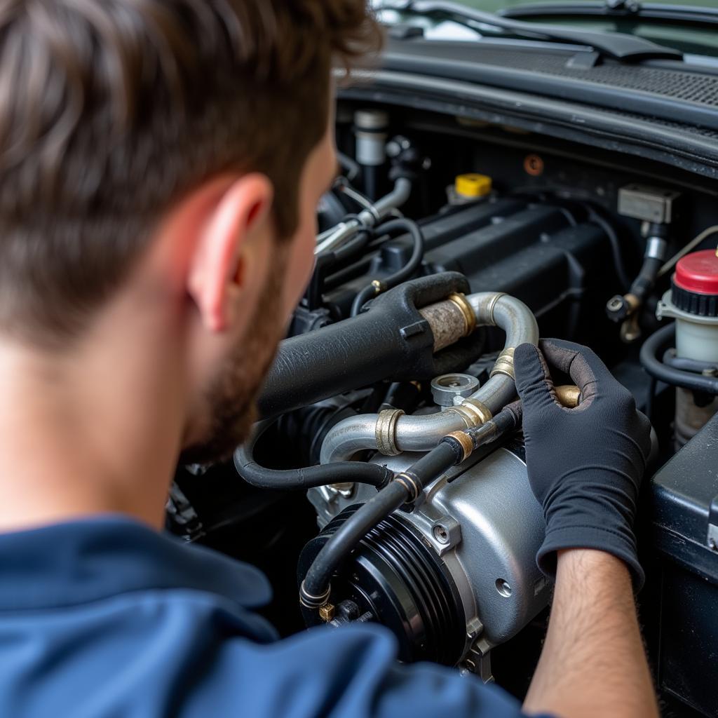 Car AC System Inspection