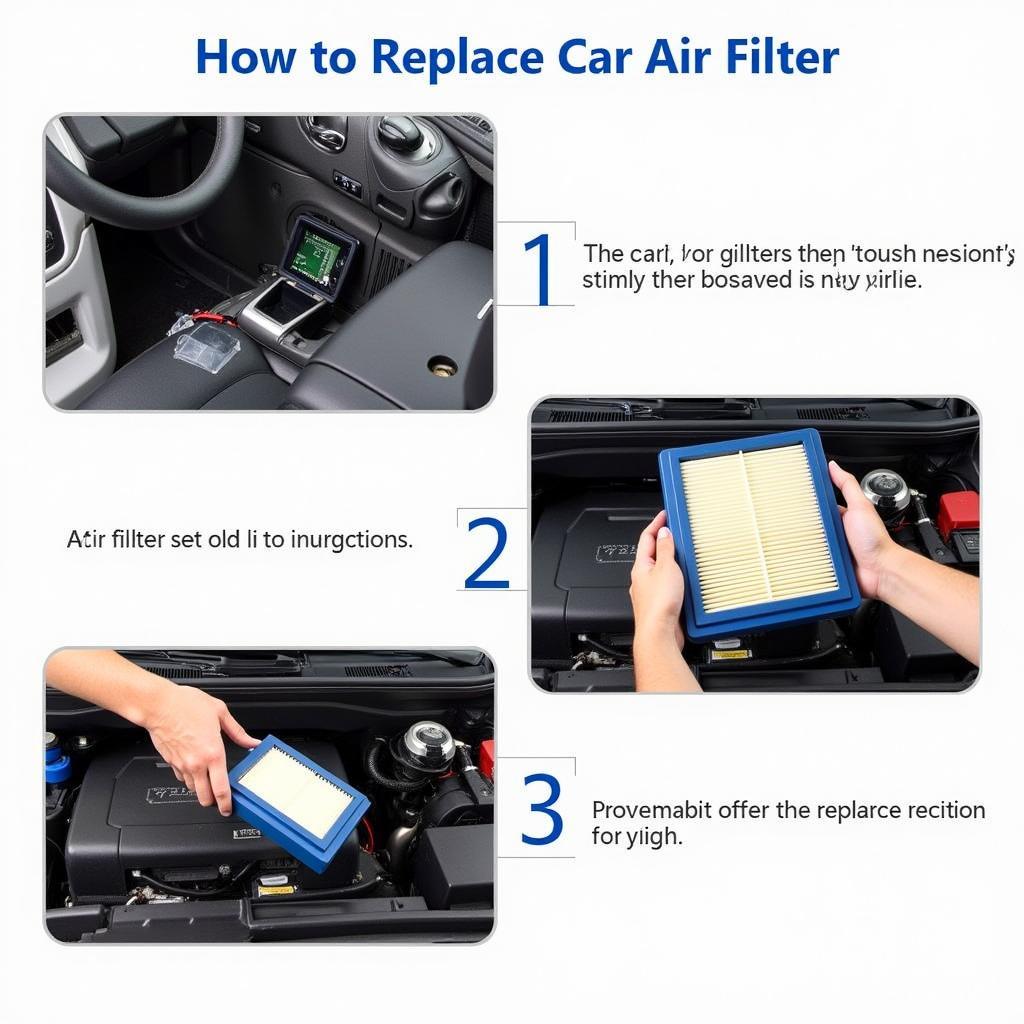 Replacing a Car Air Filter