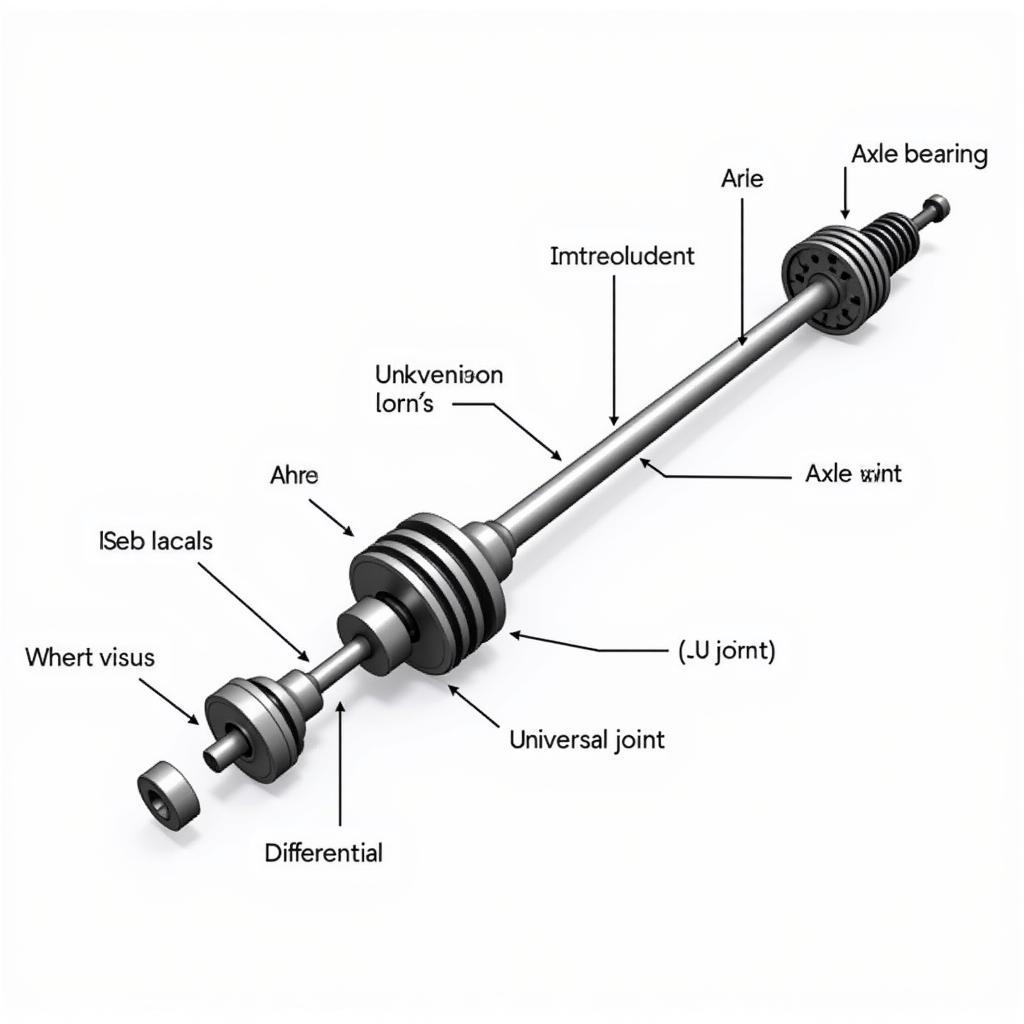 Car Axle Components