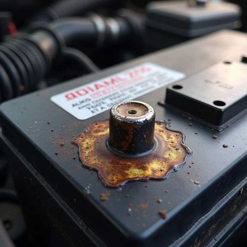 Car Battery Corrosion