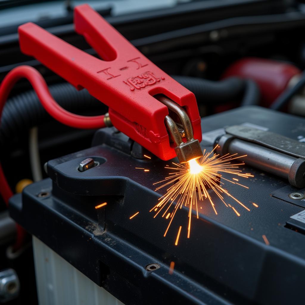 Car Battery Jump Start