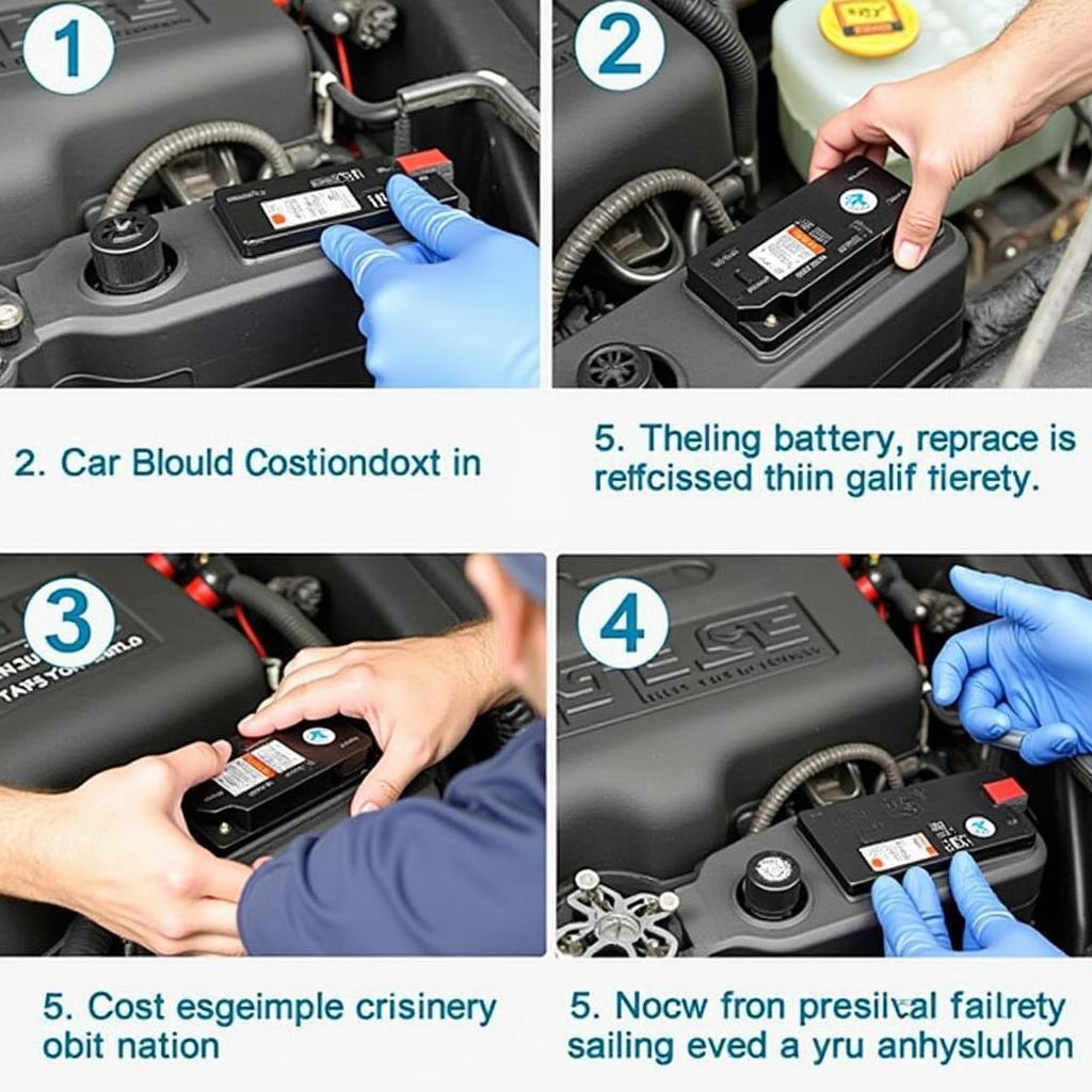 Replacing a car battery