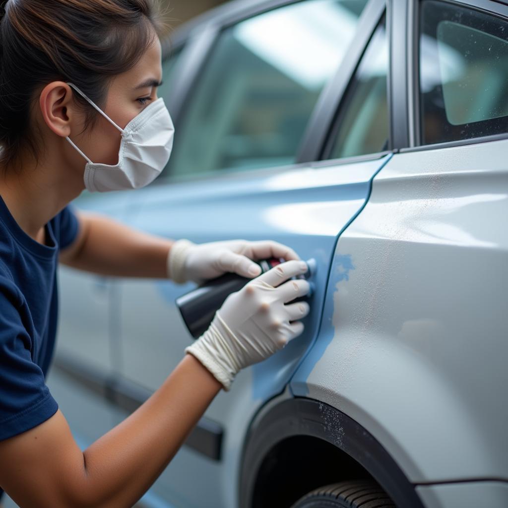 Painting Car Body