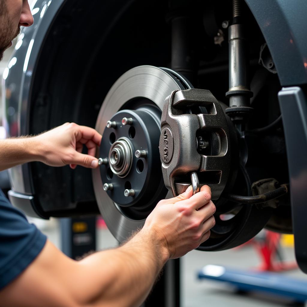 Car Brake Inspection