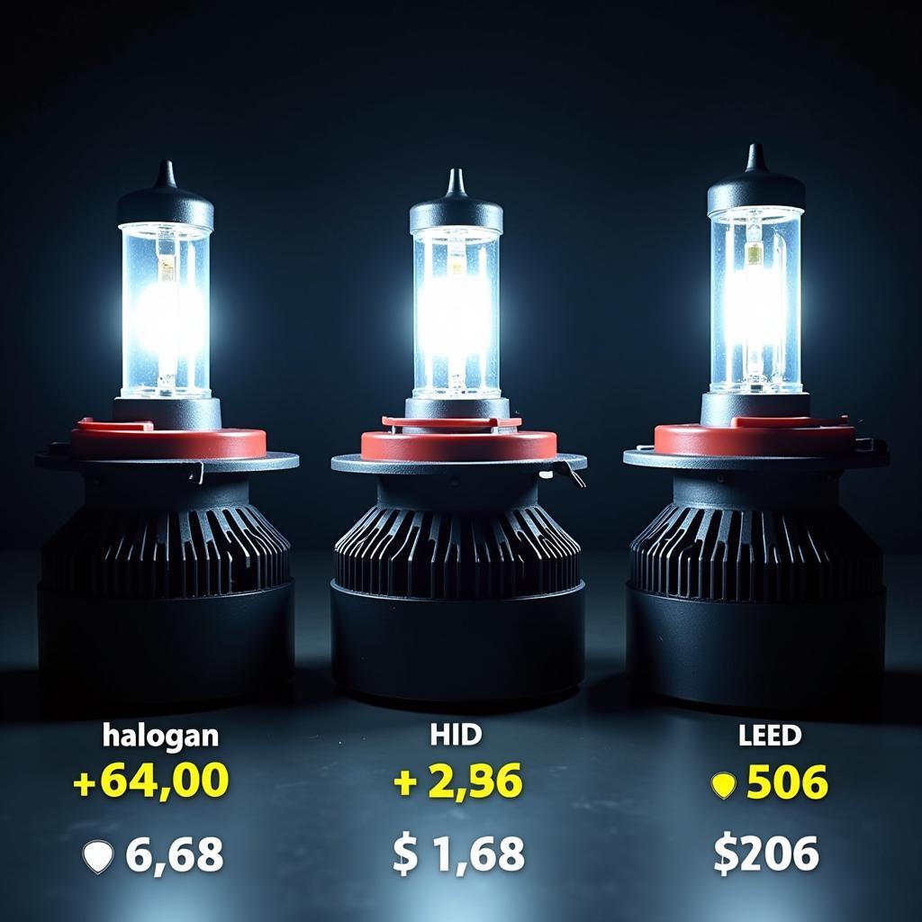 Comparing Different Car Bulb Types