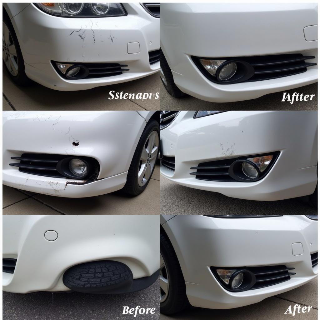 Car Bumper Damage Repair