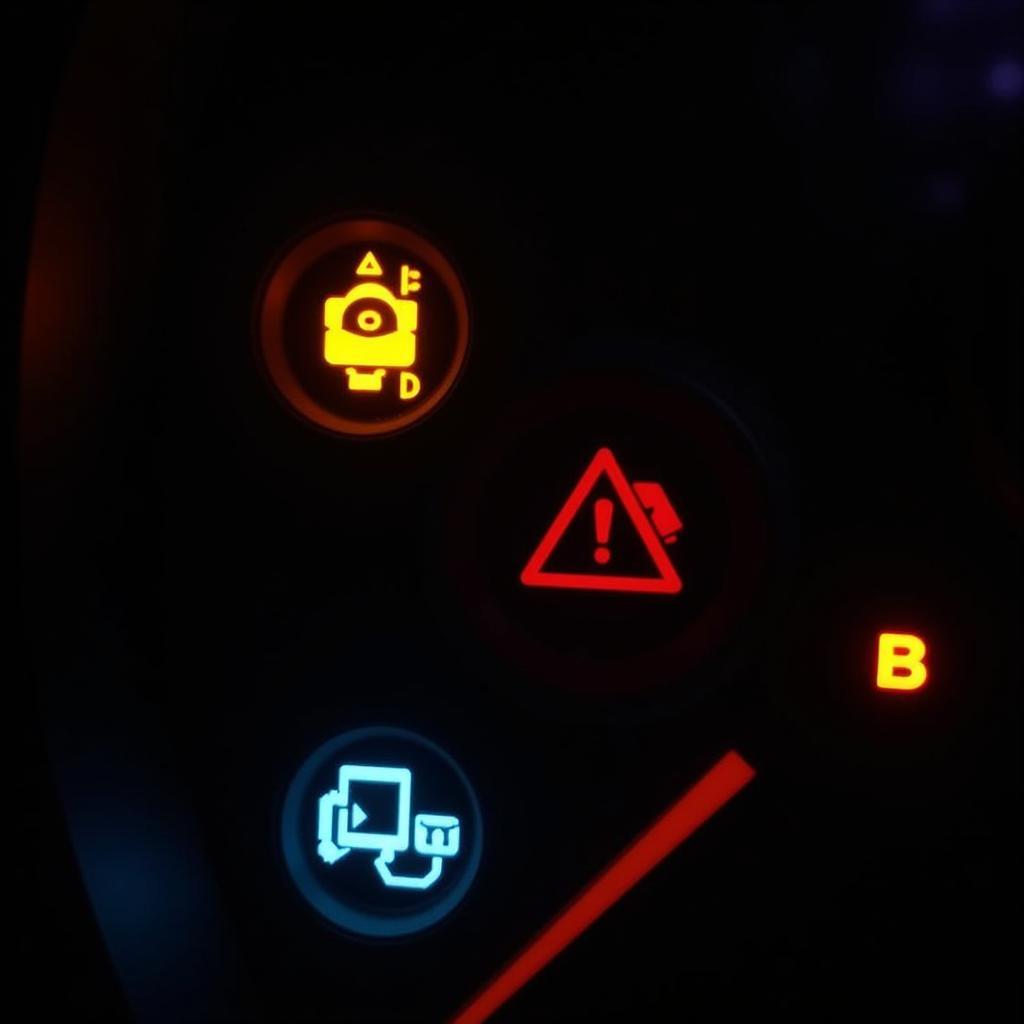 Car Dashboard Warning Lights