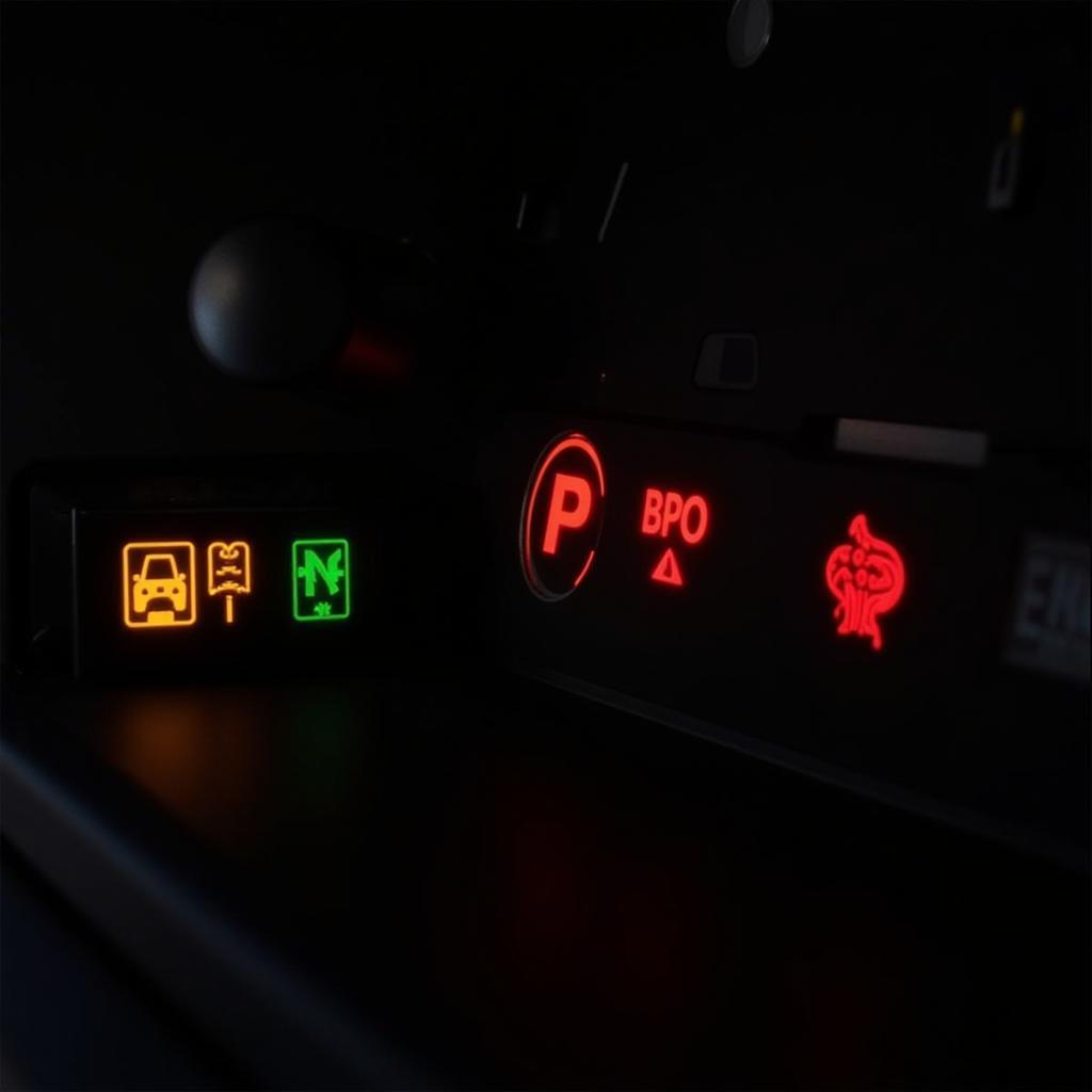 Car Dashboard Warning Lights