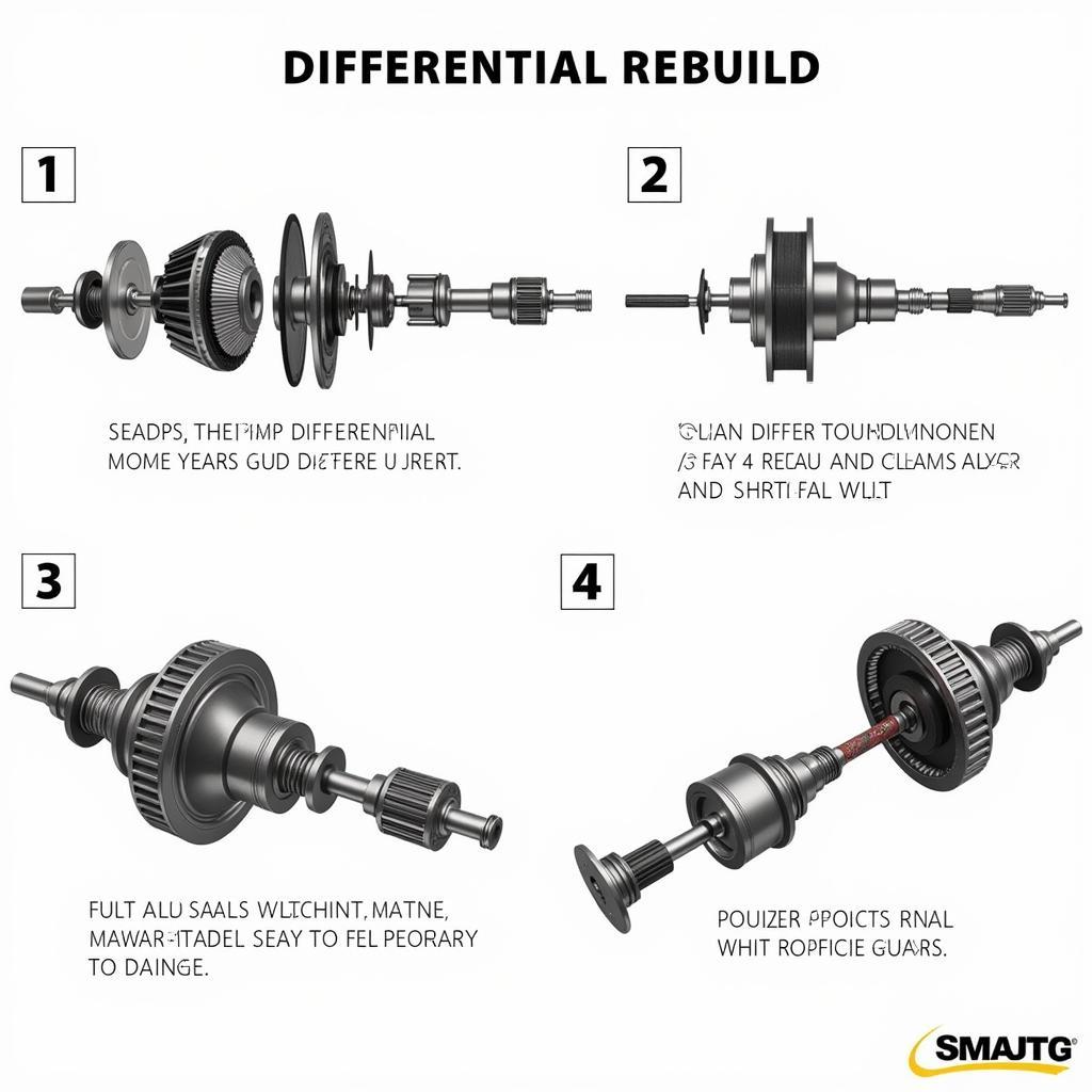 Car Differential Rebuild Process