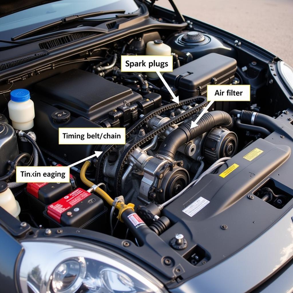 Car engine components