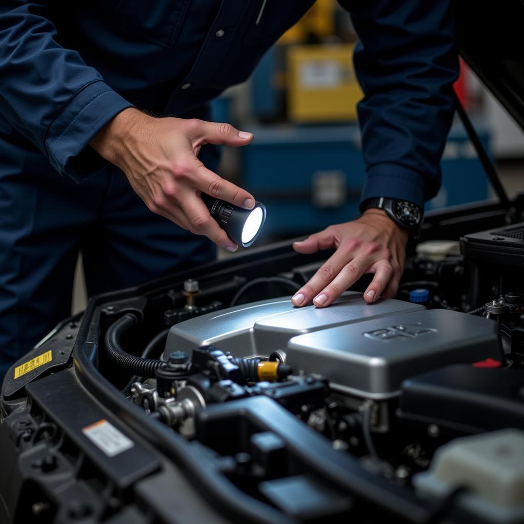 Car Engine Inspection