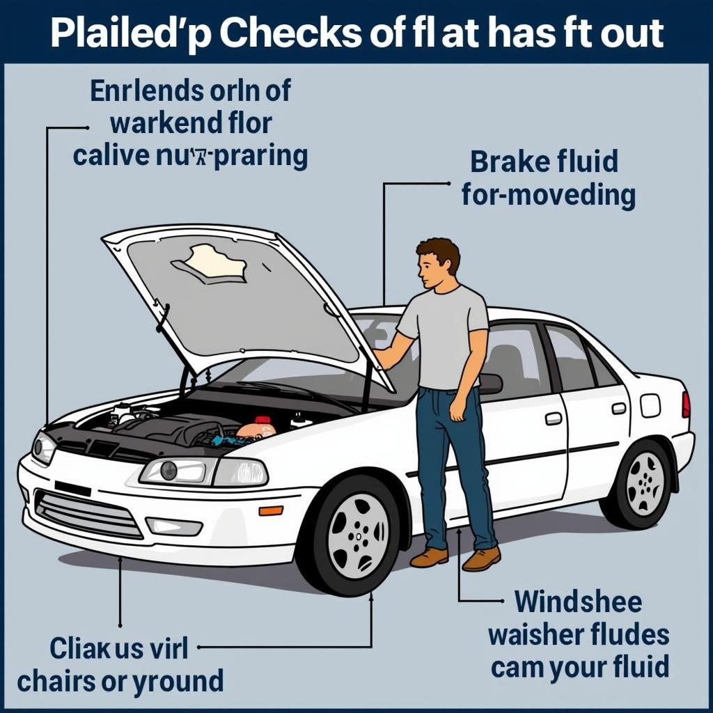 Checking car fluids