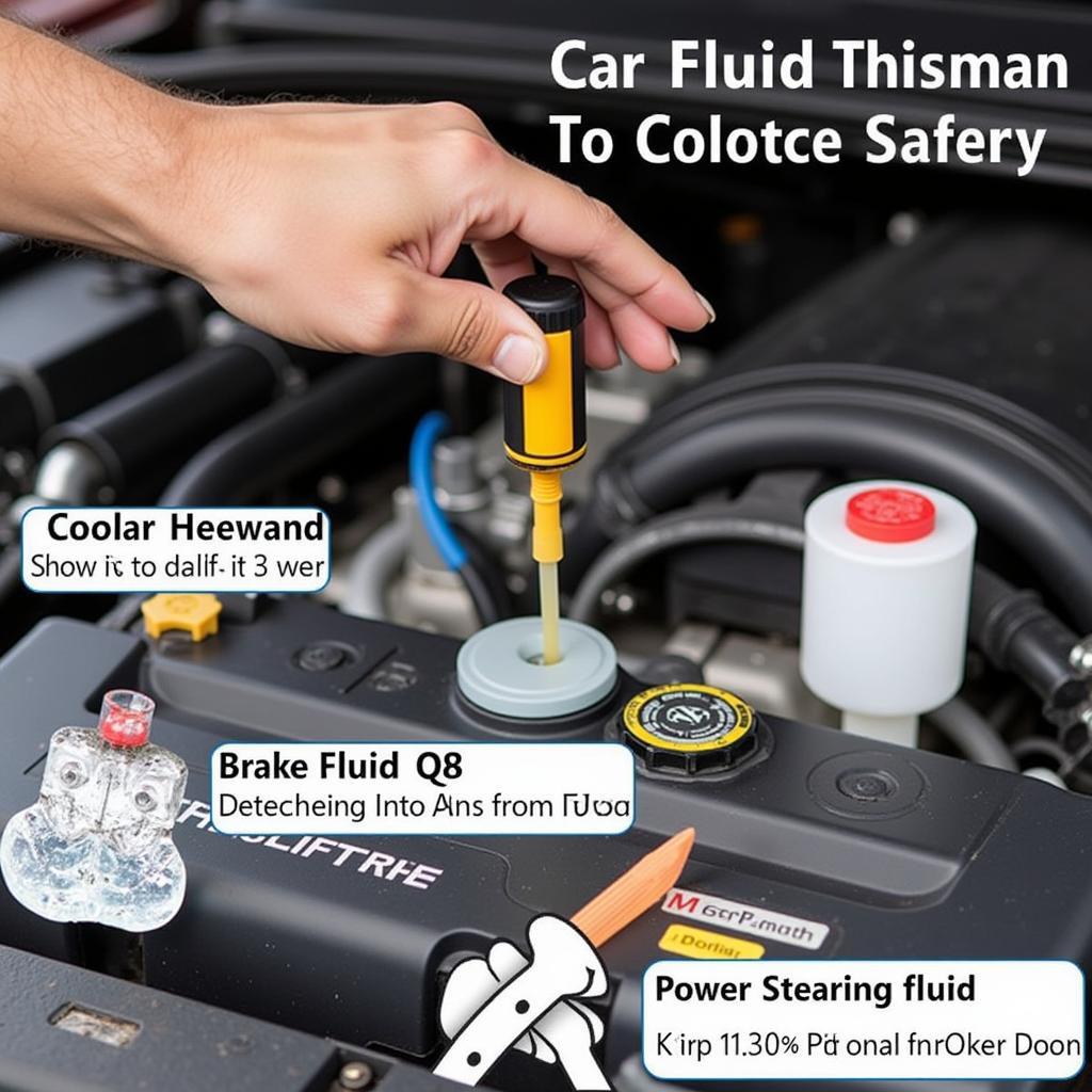 Checking Car Fluids in Matteson, IL