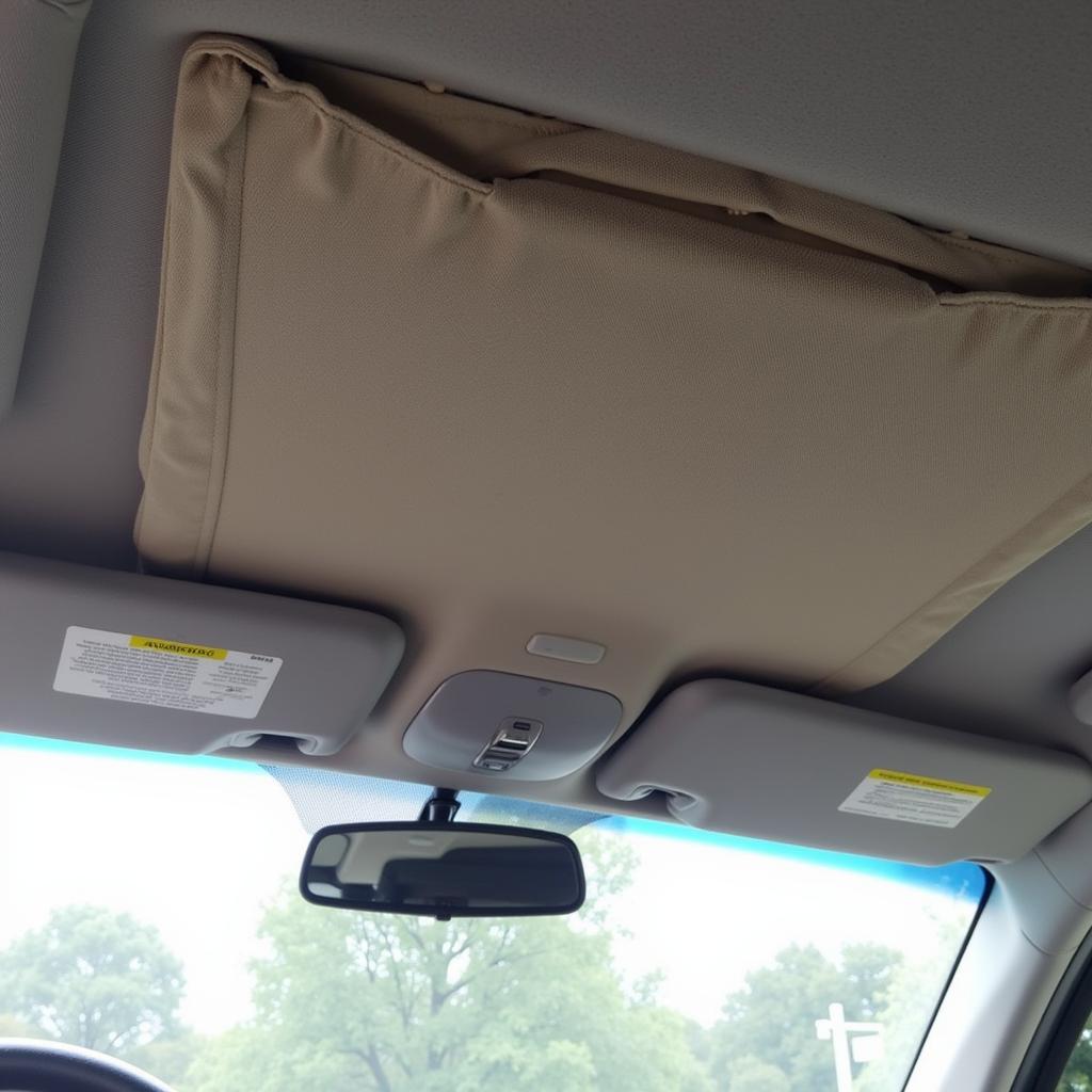 Car Headliner Sagging