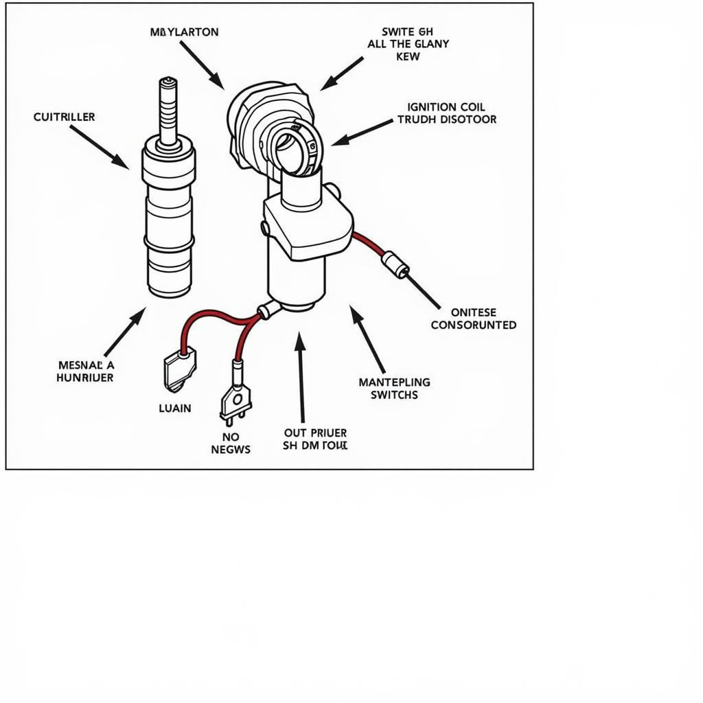 Car Ignition System Components Diagram