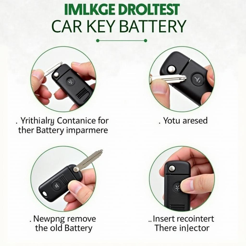 Replacing a Car Key Battery