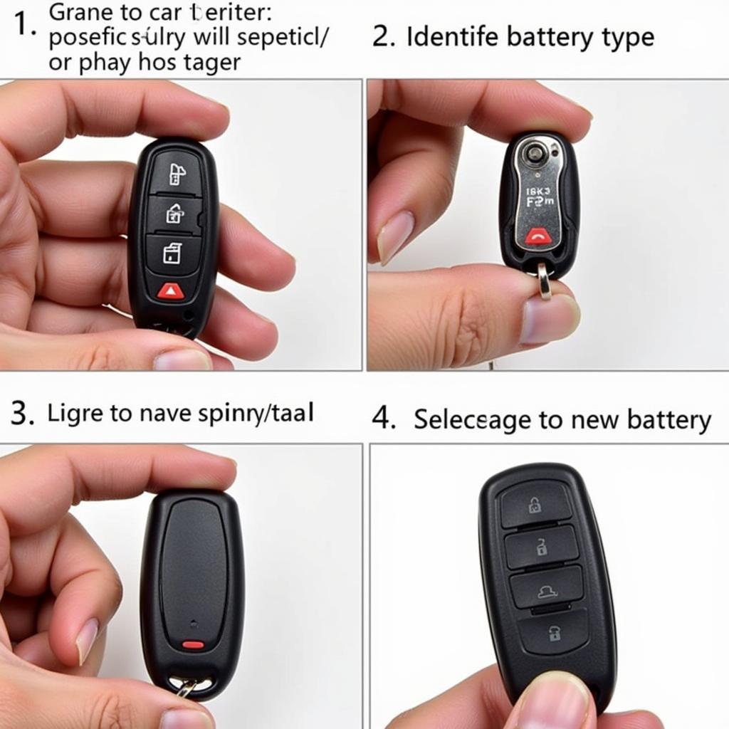 Car Key Fob Battery Replacement