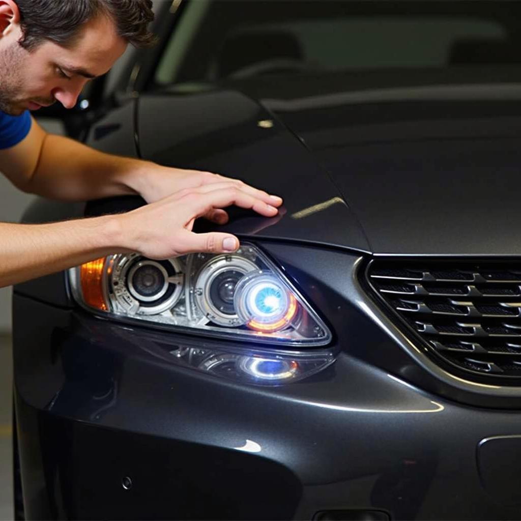 Checking your car's lights