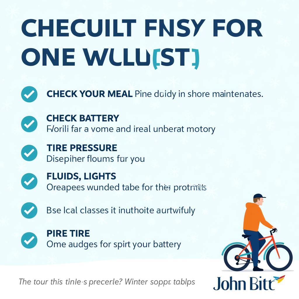 Car Maintenance Checklist for Winter