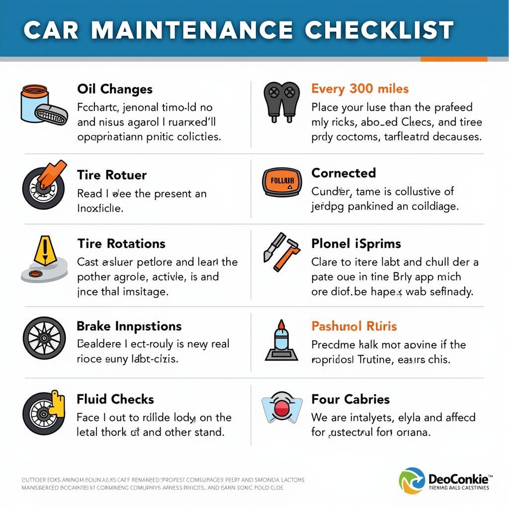 Car Maintenance Checklist