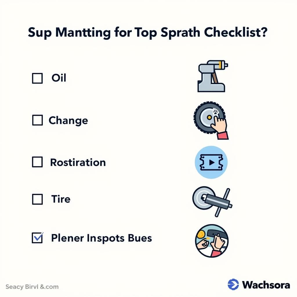 Car Maintenance Checklist