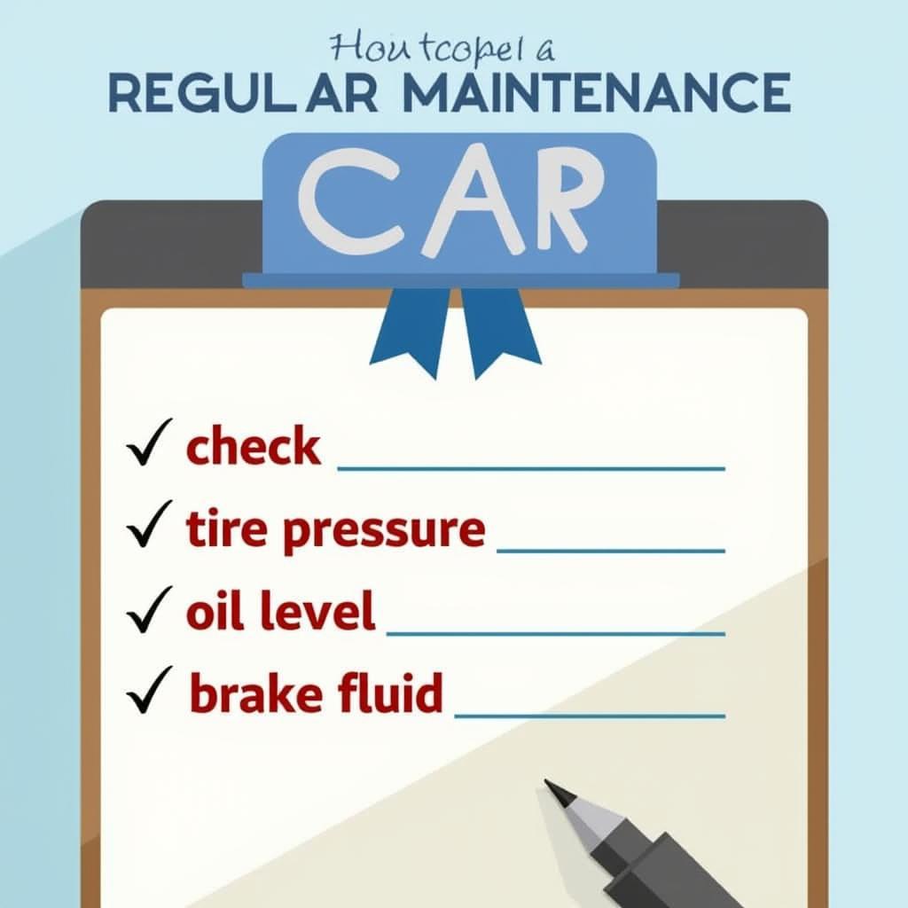 Car Maintenance Checklist