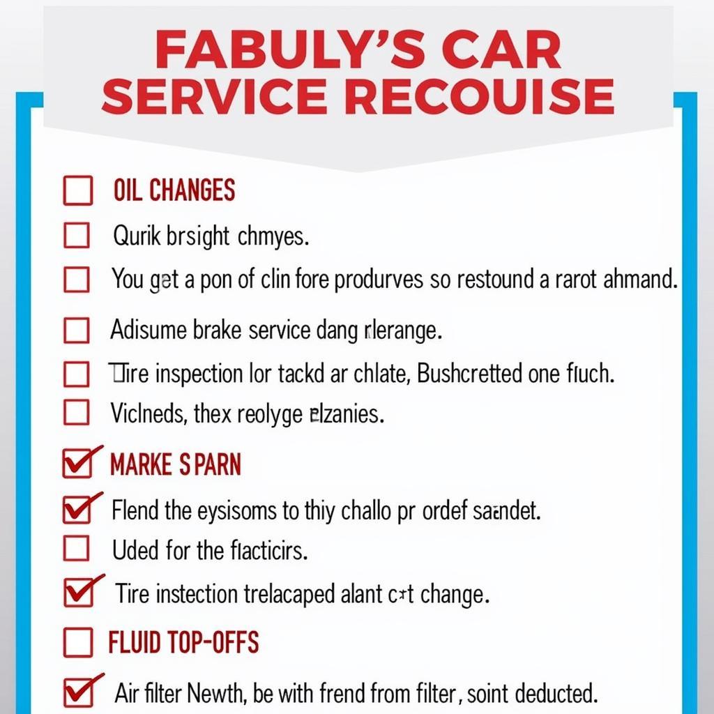 Car Maintenance Checklist for Sinking Spring, PA