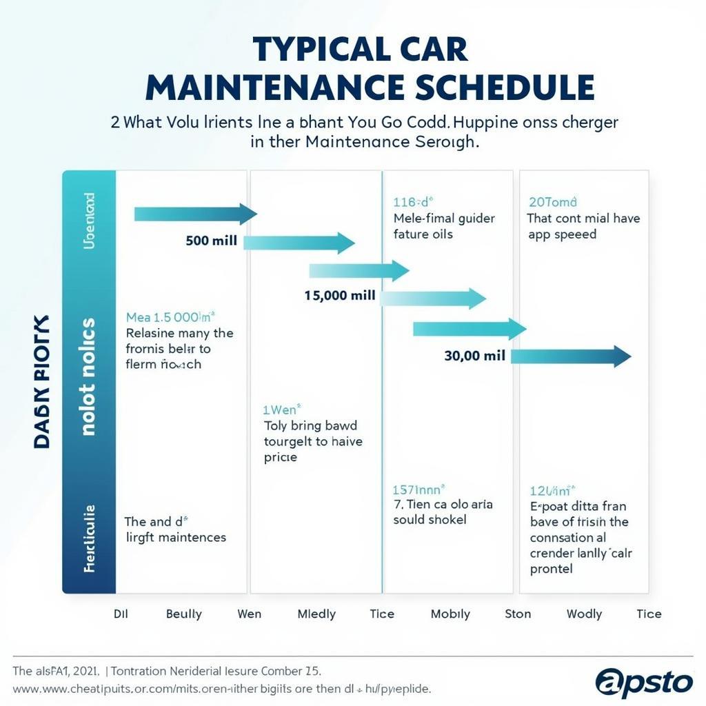 Car Maintenance Schedule Chart