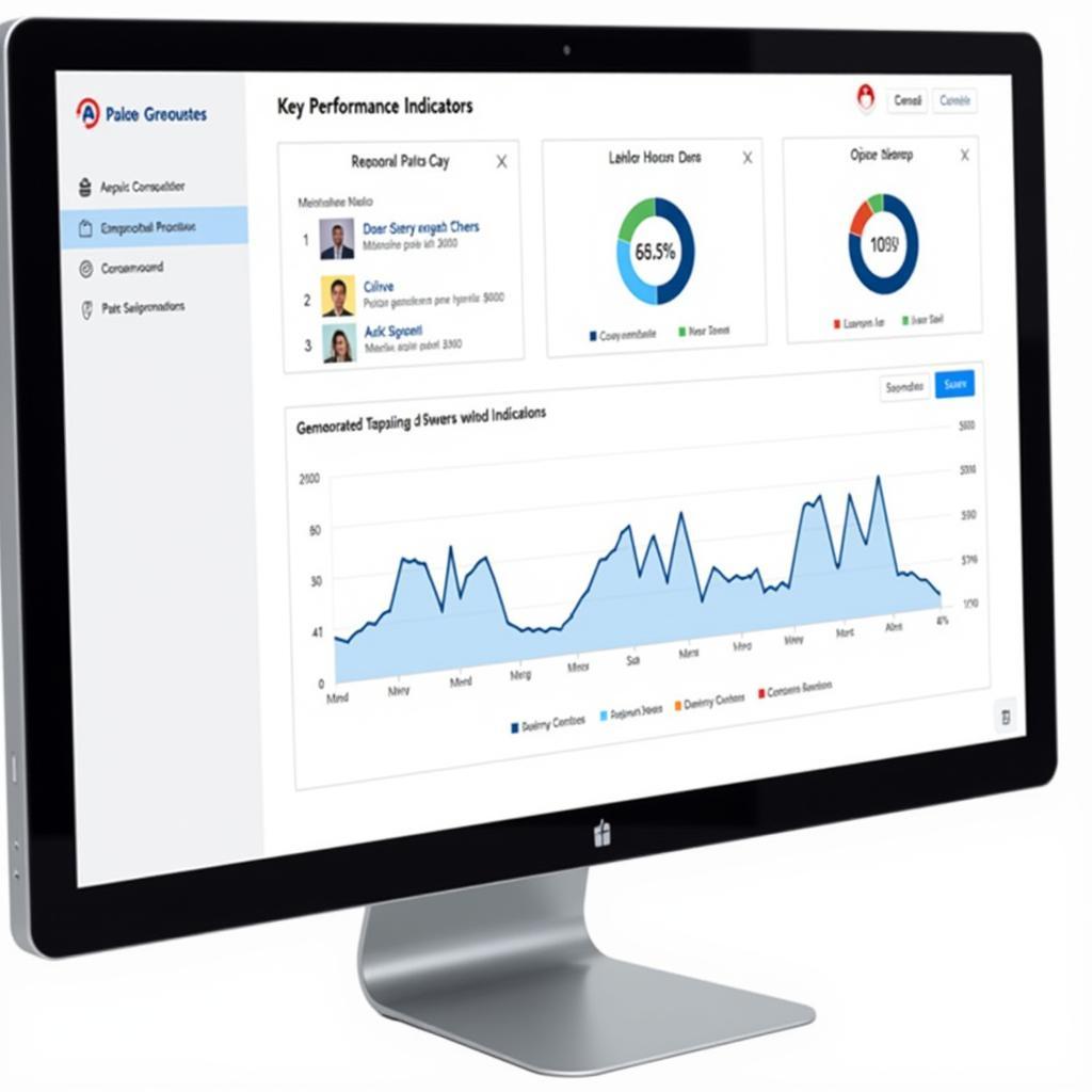 Car Maintenance Software Reporting Dashboard on Windows