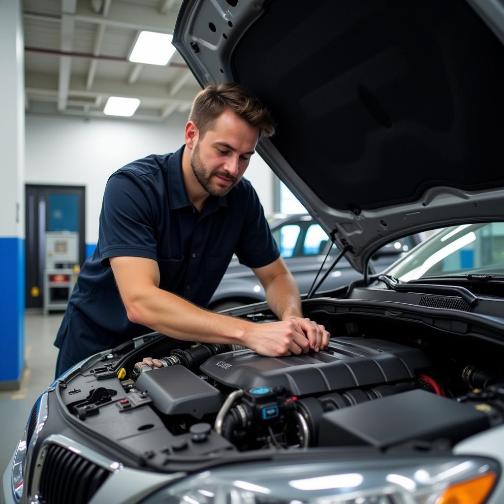 Car Mechanic Inspection