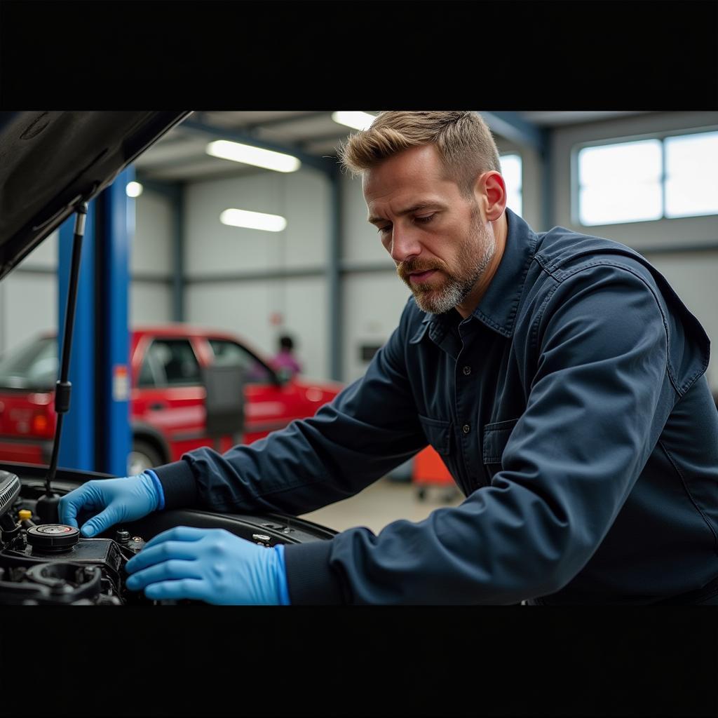 Car Mechanic Inspection