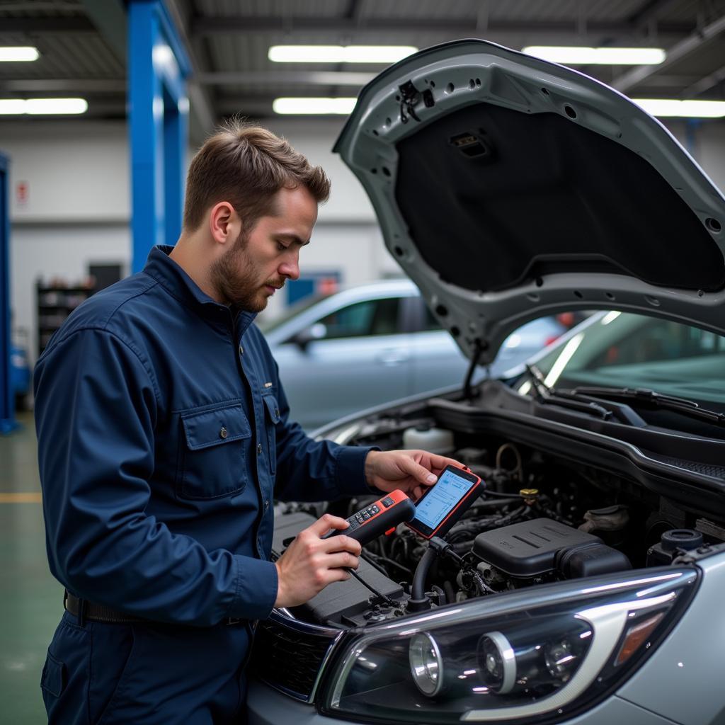 Car Mechanic Inspection