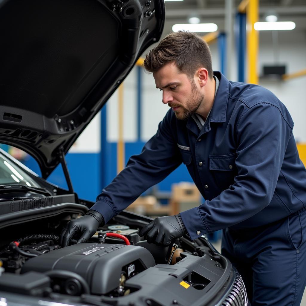 Car Mechanic Inspection