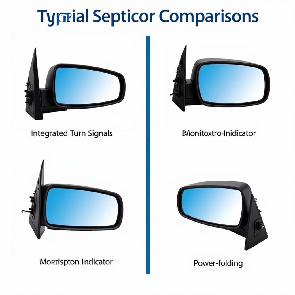 Car mirror types and features