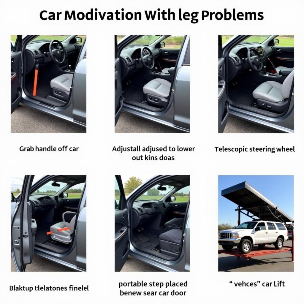 Car Modifications for Leg Problems