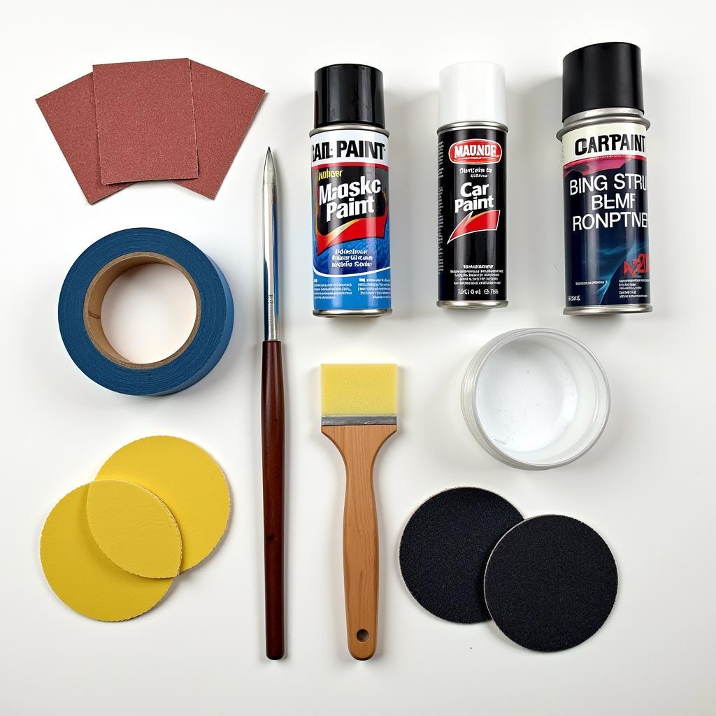 Car paint repair tools