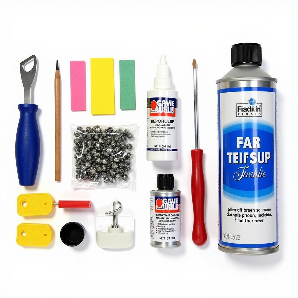 Car paint touch-up kit