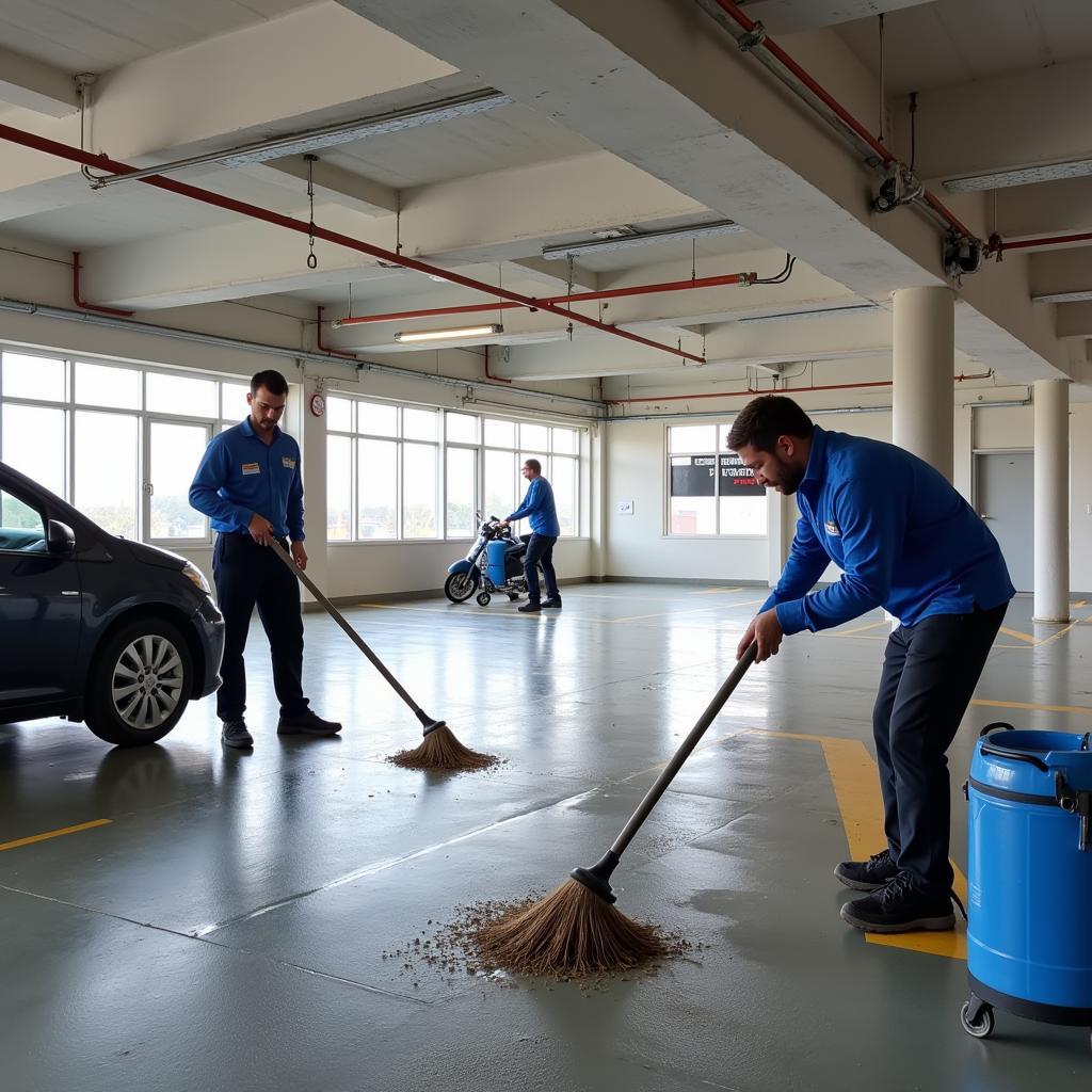 Car Park Cleaning