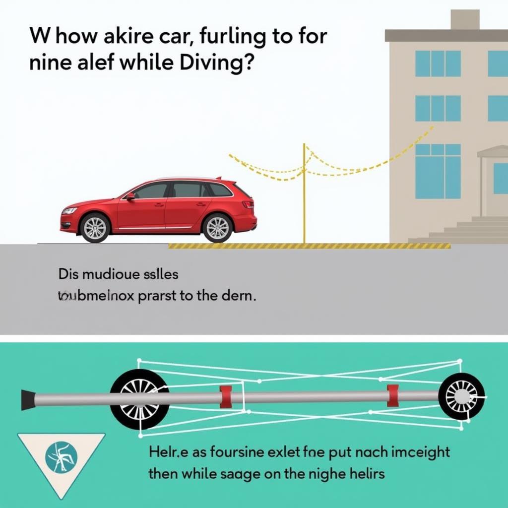 Car pulling to one side due to axle problem