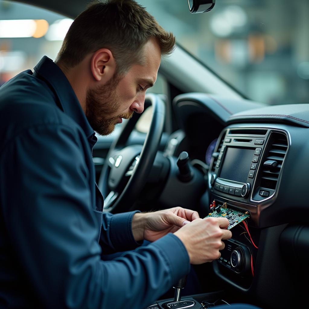 Car Radio Repair Technician