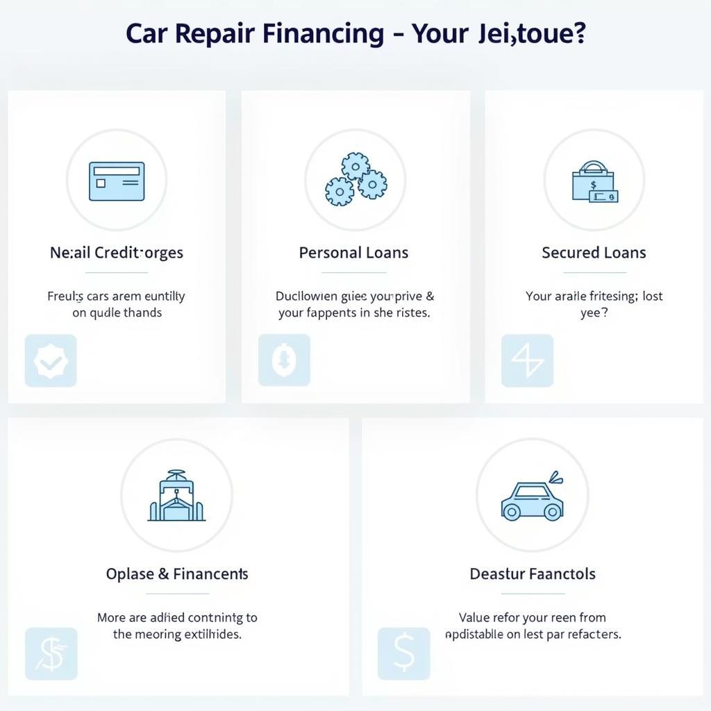 Car Repair Financing Options: Credit Card, Personal Loan, Secured Loan