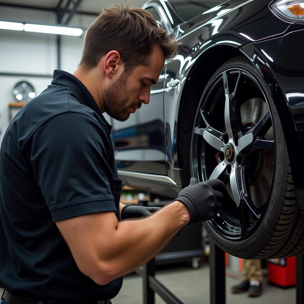 Car Rim Repair Shop