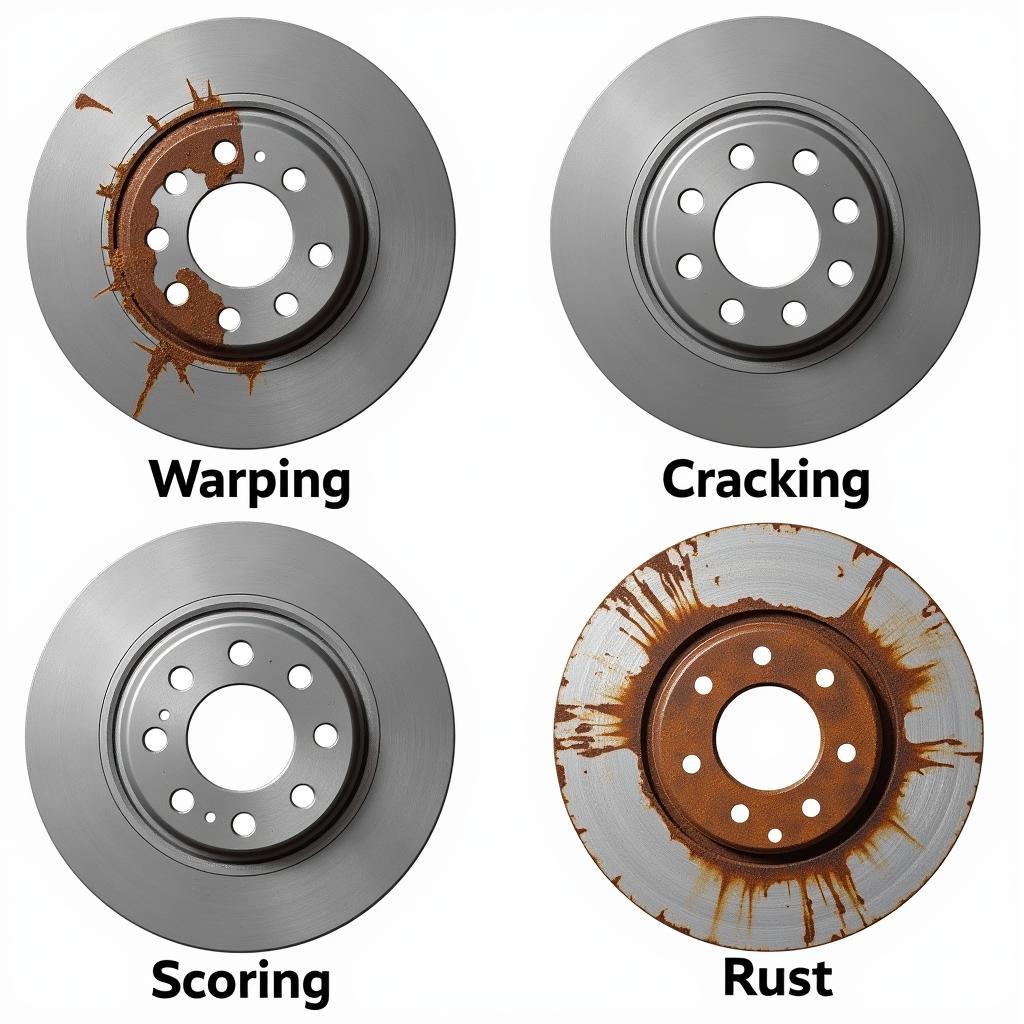 Types of Car Rotor Damage