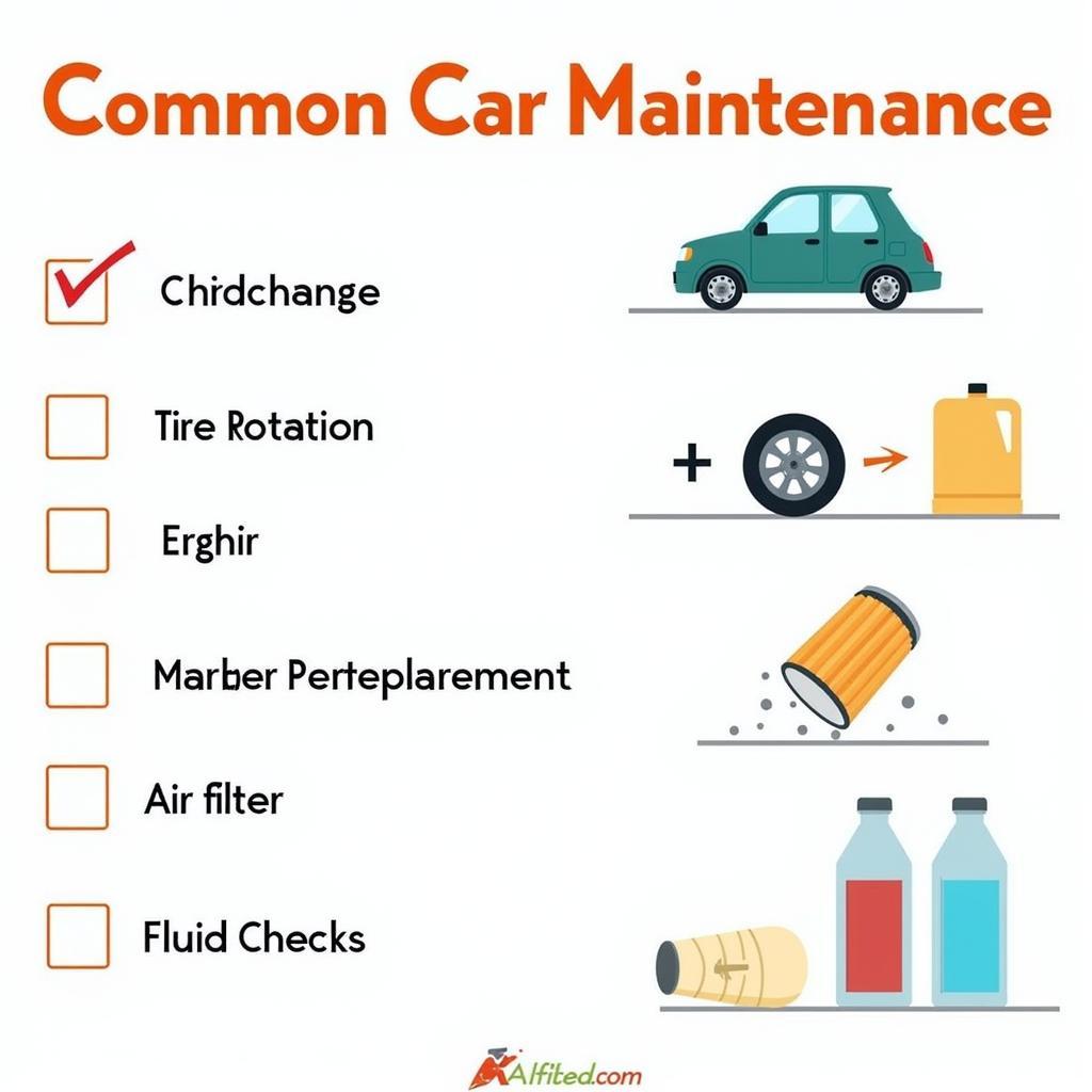 Car Routine Maintenance Checklist