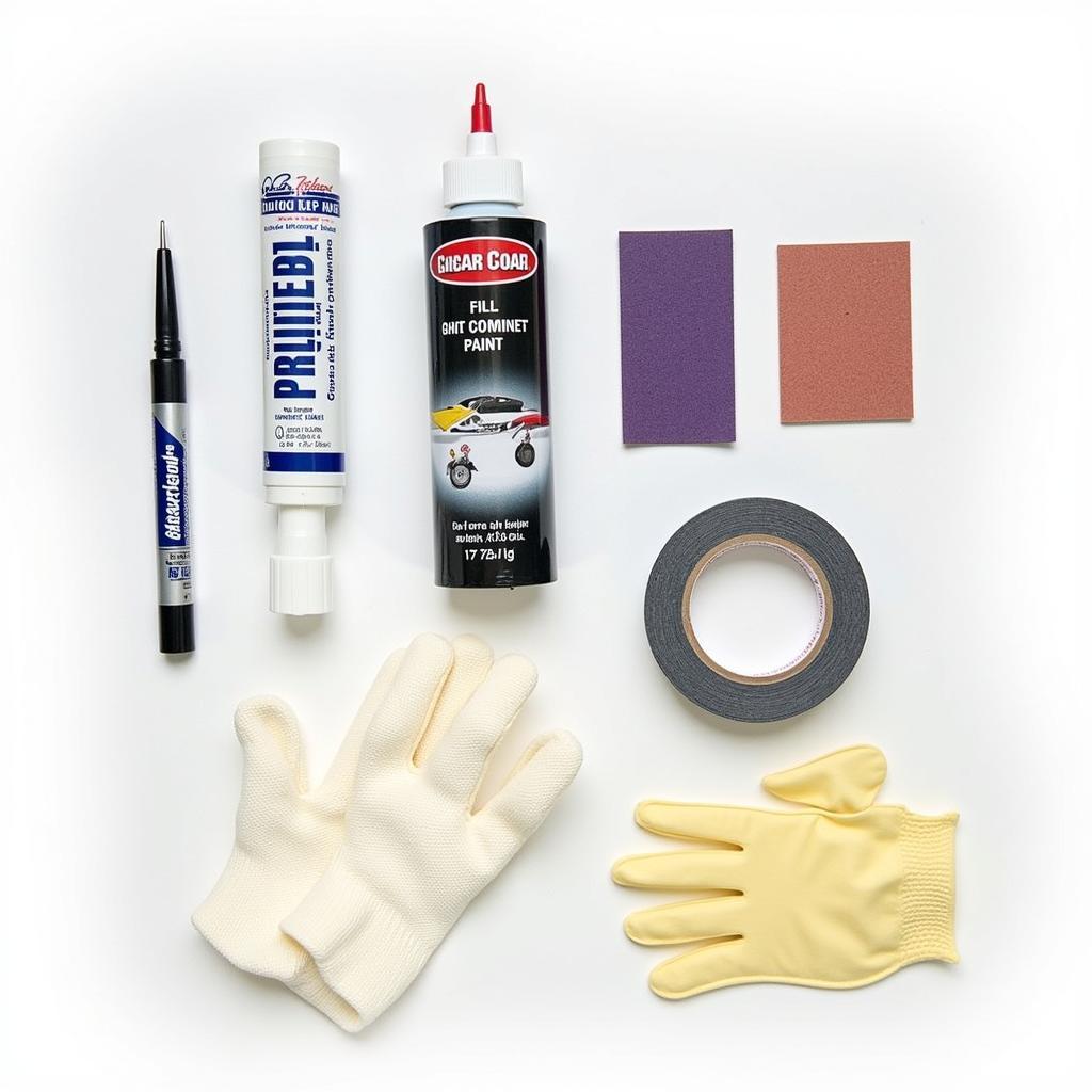 Car Scratch Fix Kit Components